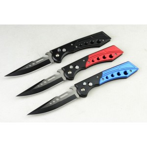440 Stainless Steel Blade Aluminum Alloy Handle Sping Assisted Pocket Knife3335