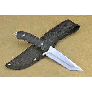 Browning 3CR13Mov Steel Blade Plastic Handle Tactical Knife with Nylon Sheath4736