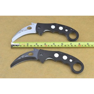 3Cr13 Steel Blade G10 Handle Liner Lock Karambit Knife