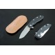 Wild Boar.440 Stainless Steel Blade G10 Handle Satin Finish Liner Lock Pocket Knife2439
