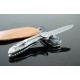 Wild Boar.440 Stainless Steel Blade G10 Handle Satin Finish Liner Lock Pocket Knife2439