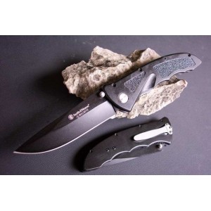 440 Stainless Steel Blade Aluminum Handle Liner Lock Pocket Knife0444