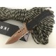 440 Stainless Steel Blade Aluminum Handle Coated Finish Liner Lock Folding Blade Knife Pocket Knife5966