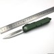 5Cr13MoV Steel Blade CNC Aluminum Handle Automatic Knife Green Handle 